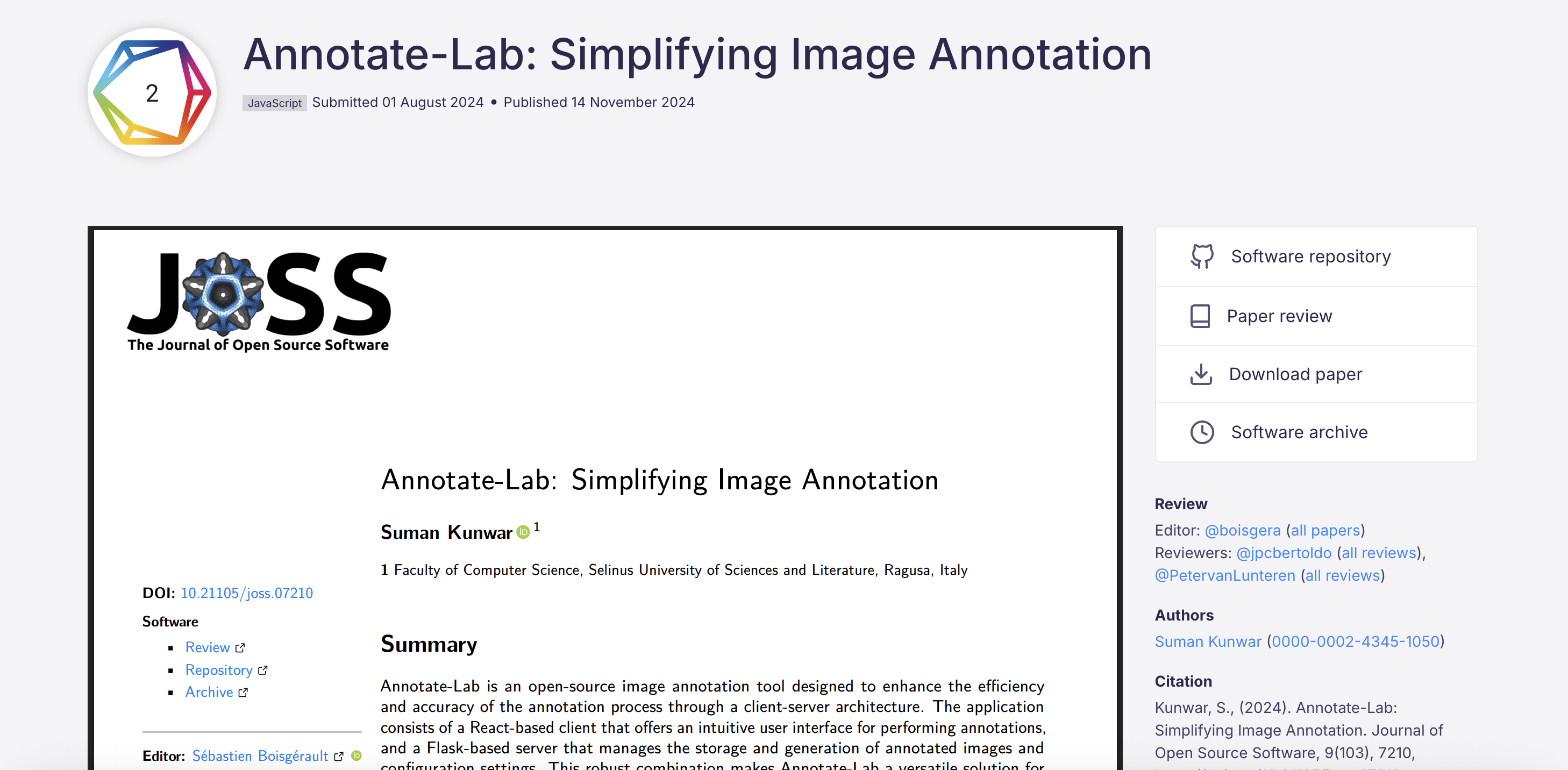 Annotate-Lab: Simplifying Image Annotation